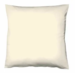 Fleuresse Uni-Satin-Kissenbezug beige^ Kopfkissenbezüge|Satin