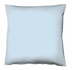 Fleuresse Uni-Satin-Kissenbezug blau^ Kopfkissenbezüge|Satin