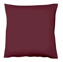 Fleuresse Uni-Satin-Kissenbezug violett^ Kopfkissenbezüge|Satin
