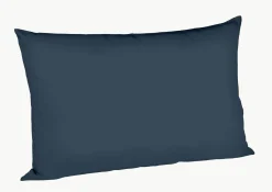 Fleuresse Uni-Satin-Kissenbezug blau^ Kopfkissenbezüge|Satin