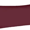 Fleuresse Uni-Satin-Kissenbezug violett^ Kopfkissenbezüge|Satin
