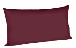 Fleuresse Uni-Satin-Kissenbezug violett^ Kopfkissenbezüge|Satin