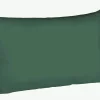 Kopfkissenbezüge|Satin>Fleuresse Uni-Satin-Kissenbezug grün