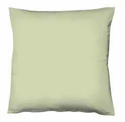 Fleuresse Uni-Satin-Kissenbezug grün^ Kopfkissenbezüge|Satin