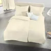 Fleuresse Uni-Satin-Nackenrollenbezug beige^ Kopfkissenbezüge|Satin