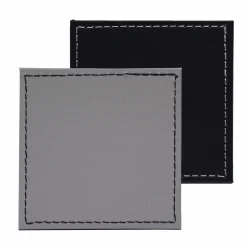 Untersetzer>Freeform 4er Untersetzer 10x10cm grauschwarz