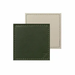 Freeform 4er Untersetzer 10x10cm grünbeige^ Untersetzer