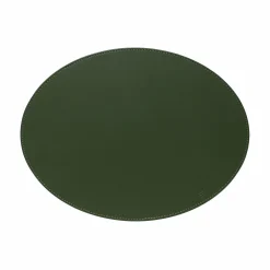 Tischsets>Freeform Tischset oval 45x34cm beigegrün