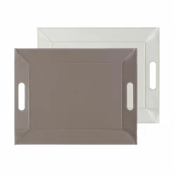 Freeform Wendetablett 45x35cm weißgrauviolett^ Dekoration|Tabletts
