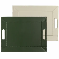 Tabletts>Freeform Wendetablett 41x55cm grünbeige