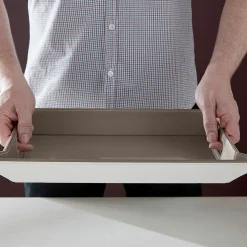 Tabletts>Freeform Wendetablett 41x55cm weißgrauviolett