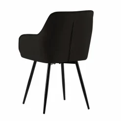 4-Fuß Stuhl drehbar schwarz^ Esszimmerstühle