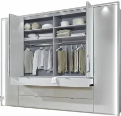 Funktionsschrank beige^ Kleiderschränke