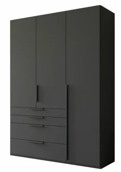 Funktionsschrank grau^ Kleiderschränke