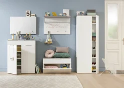 Garderoben> Garderobenschrank mehrfarbig