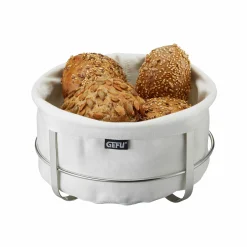 Servierkörbe>Gefu Brotkorb silberfarben