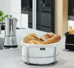 Servierkörbe>Gefu Brotkorb silberfarben