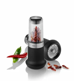 Gewürzmühlen & Streuer>Gefu Chilischneider schwarz