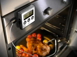 Gefu Digitales Bratenthermometer schwarz^ Küchenzubehör
