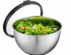 Gefu Edelstahlschüssel 4,5l schwarz^ Schüsseln & Schalen
