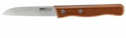 Gefu Gemüsemesser silberfarbenbraun^ Küchenmesser