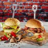 Küchenzubehör>Gefu Hamburger-Spieße silberfarben