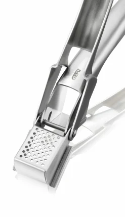 Gefu Knoblauchpresse silberfarben^ Küchenzubehör