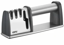 Gefu Messerschärfer schwarz^ Küchenmesser