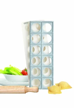 Gefu Ravioli/Maultaschenbrett silberfarben^ Küchenzubehör