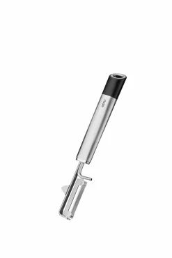 Küchenhelfer>Gefu Sparschäler 20,4cm schwarz