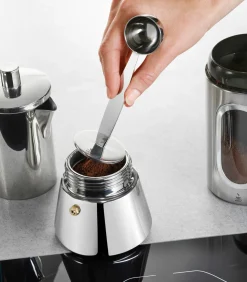 Gefu Tamper silberfarben^ Kaffee- & Teebereiter
