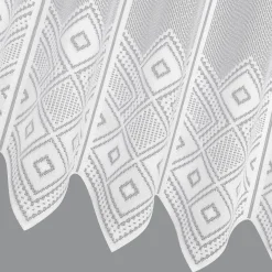 Gerster Jacquard-Bistrogardine weiß^ Gardinen-Vorhänge