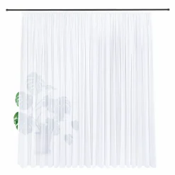 Gerster Store Voile recycelt weiß^ Gardinen-Vorhänge