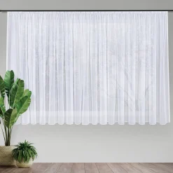 Gardinen-Vorhänge>Gerster Store Voile recycelt weiß