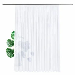 Gerster Store Voile recycelt weiß^ Gardinen-Vorhänge