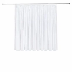 Gerster Store Voile recycelt weiß^ Gardinen-Vorhänge