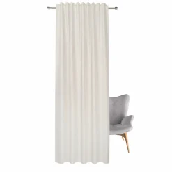 Gerster Vorhang mit verd. Schlaufen beige^ Gardinen-Vorhänge