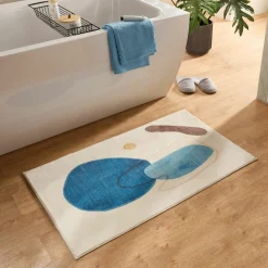 Gino Falcone Badteppich blauweiß^ Badteppiche