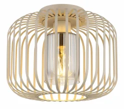 Deckenleuchten>Globo Deckenleuchte 1flg beige