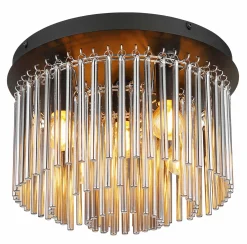Deckenleuchten>Globo Deckenleuchte 5flg schwarz