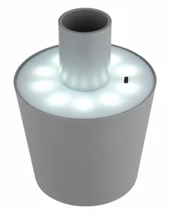 Globo LED-Akku-Flaschenleuchte 1flg graumehrfarbig^ Tischleuchten