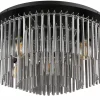 Globo LED-Deckenleuchte 5flg schwarz^ Deckenleuchten