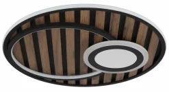 Deckenleuchten>Globo LED-Deckenleuchte 1flg braunmehrfarbigschwarz