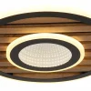 Deckenleuchten>Globo LED-Deckenleuchte 1flg braunmehrfarbigschwarz