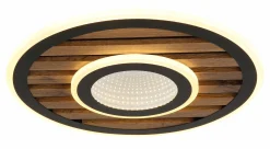 Deckenleuchten>Globo LED-Deckenleuchte 1flg braunmehrfarbigschwarz
