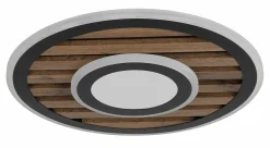 Deckenleuchten>Globo LED-Deckenleuchte 1flg braunmehrfarbigschwarz