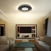 Deckenleuchten>Globo LED-Deckenleuchte 1flg schwarztransparent