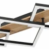 Globo LED-Deckenleuchte 1flg braunmehrfarbigschwarz^ Deckenleuchten