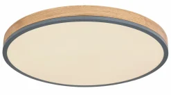 Globo LED-Deckenleuchte 1flg graumehrfarbigbraun^ Deckenleuchten