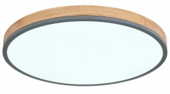 Globo LED-Deckenleuchte 1flg graumehrfarbigbraun^ Deckenleuchten